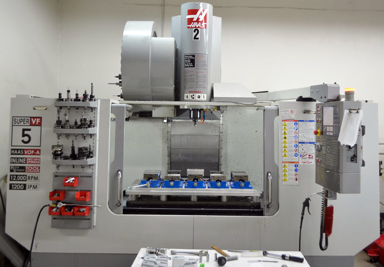 Haas VF-5SS. Click to go back